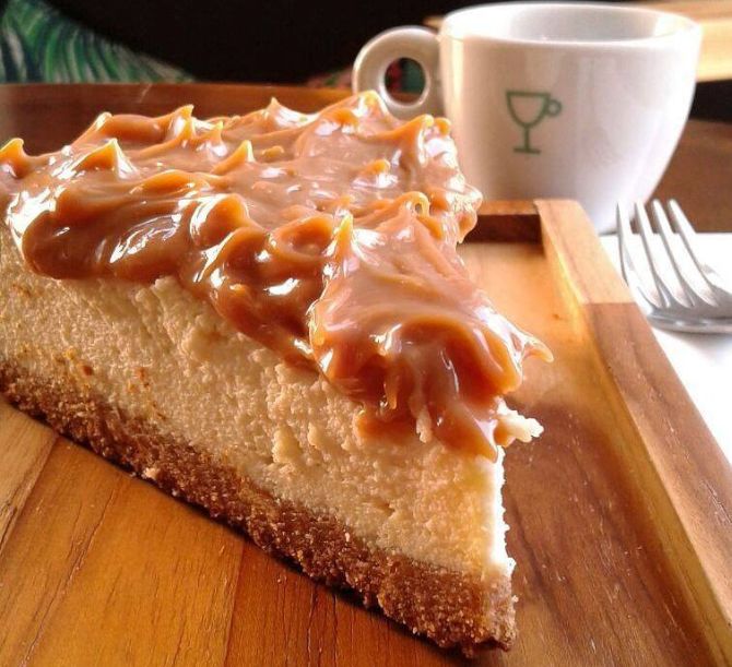 Torta de ricota com doce de leite. Foto: Divulgação Torta de ricota com doce de leite. Foto: Divulgação