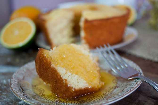 Bolo de laranja da Mimos da Nonna. Foto: Divulgação Bolo de laranja da Mimos da Nonna. Foto: Divulgação