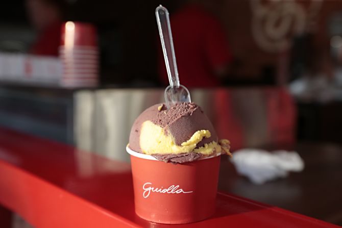 No Guiolla tem também dez sabores de sorvete artesanal. Foto: Albari Rosa/Gazeta do Povo. No Guiolla tem também dez sabores de sorvete artesanal. Foto: Albari Rosa/Gazeta do Povo.
