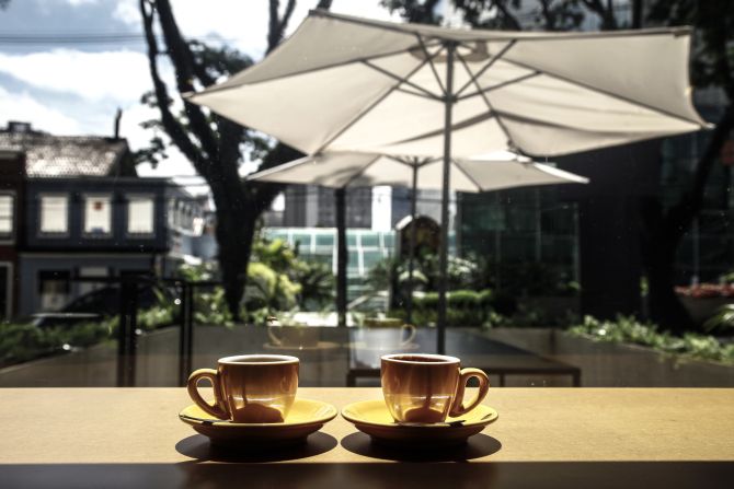 A cafeteria também tem outros tipos de café. Foto: André Rodrigues/Gazeta do Povo A cafeteria também tem outros tipos de café. Foto: André Rodrigues/Gazeta do Povo