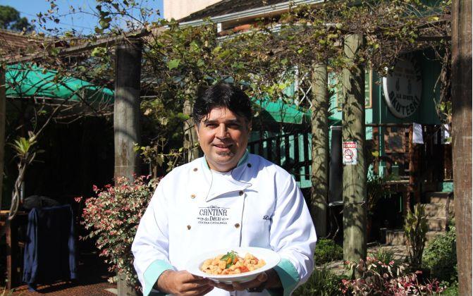 O restaurateur Délio Canabrava, dono da Cantina do Délio e outras casas em Curitiba. Foto: Divulgação O restaurateur Délio Canabrava, dono da Cantina do Délio e outras casas em Curitiba. Foto: Divulgação