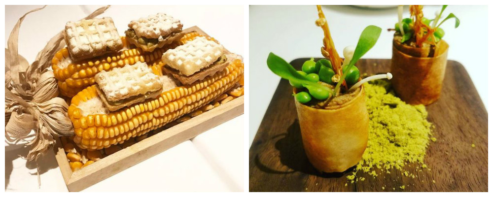 Pratos que fazem parte do menu do melhor restaurante da Ásia em 2017. Foto: reprodução Instagram. Pratos que fazem parte do menu do melhor restaurante da Ásia em 2017. Foto: reprodução Instagram.