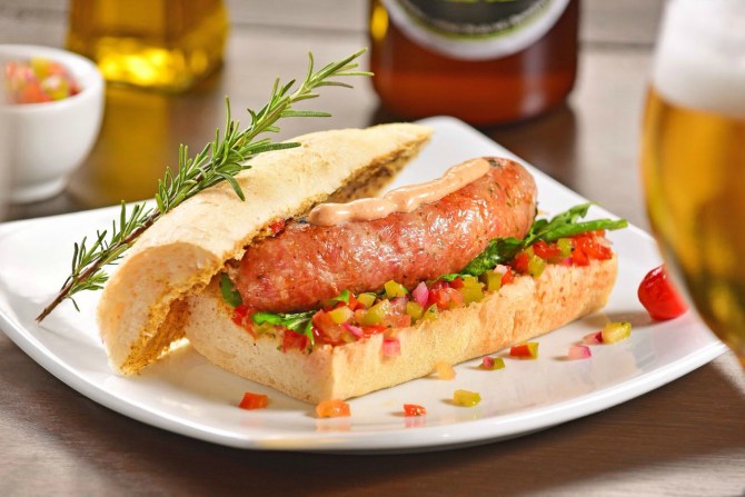 Choripan. Foto: Marcelo Krelling Choripan. Foto: Marcelo Krelling