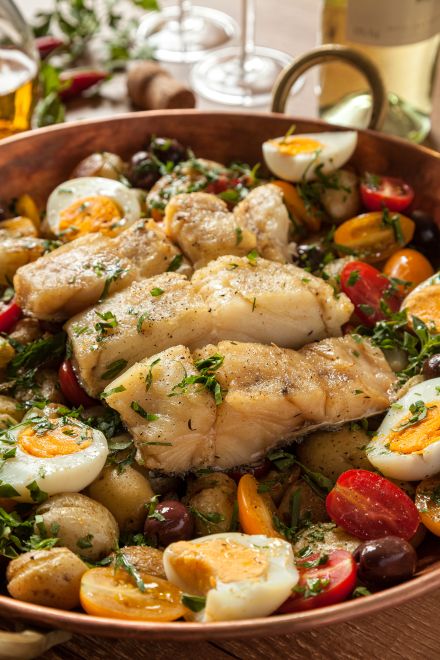 Fotos do prato de Bacalhau para o Almoço em Família do Viver Bem Bom Gourmet. Local: Ragú Rotisseria &amp; CO. Rua Francisco Rocha, 533 - Batel.