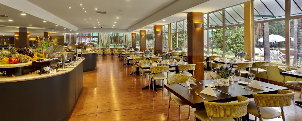 Restaurante As Quatro Estações, dentro do Mabu, é aberto ao público. Foto: Divulgação.