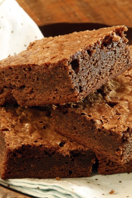 SABORES - Viver Bem - Curitiba, 15/07/2010 - Pratos para a coluna. Brownie. Foto: Daniel Derevecki / AGP / Agência de Notícias Gazeta do Povo.