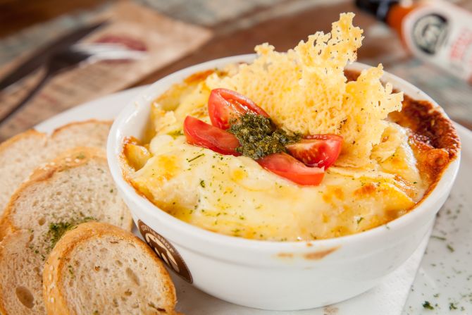 Mac and Cheese do Brooklyn. Foto: Fernando Zequinão/Gazeta do Povo Mac and Cheese do Brooklyn. Foto: Fernando Zequinão/Gazeta do Povo