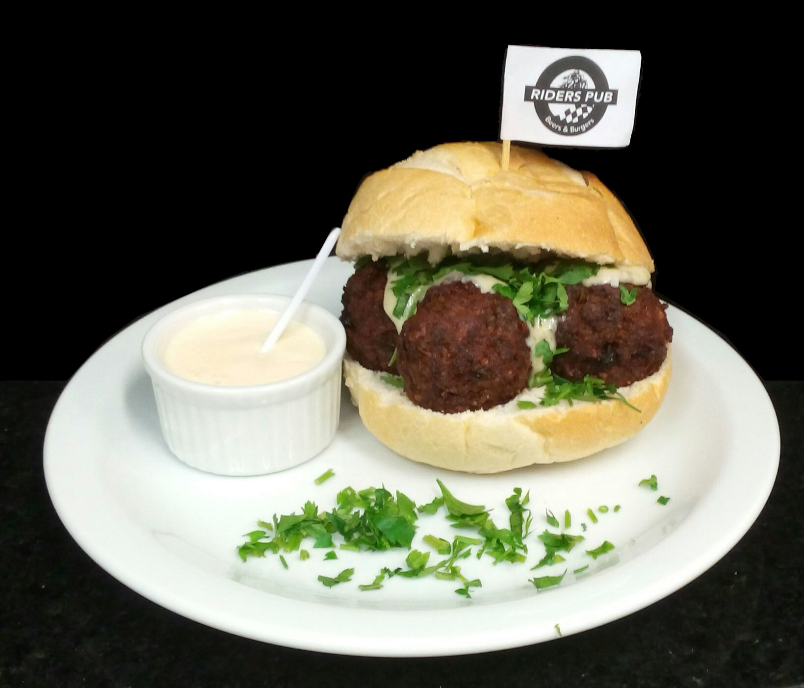 Pão com bolinho do Riders Pub. Indicado a melhor pão com bolinho pelo Sabor Popular 2017 Pão com bolinho do Riders Pub. Indicado a melhor pão com bolinho pelo Sabor Popular 2017