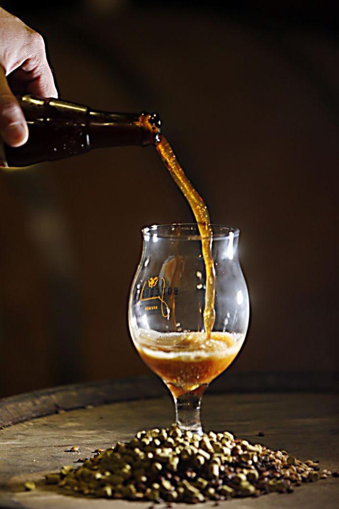 Curso sobre cerveja na Bodebrown. Foto: Albari Rosa / Gazeta do Povo Curso sobre cerveja na Bodebrown. Foto: Albari Rosa / Gazeta do Povo
