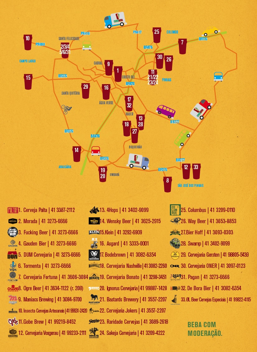 Agora é oficial! Curitiba é a capital da cerveja artesanal no Brasil Agora é oficial! Curitiba é a capital da cerveja artesanal no Brasil