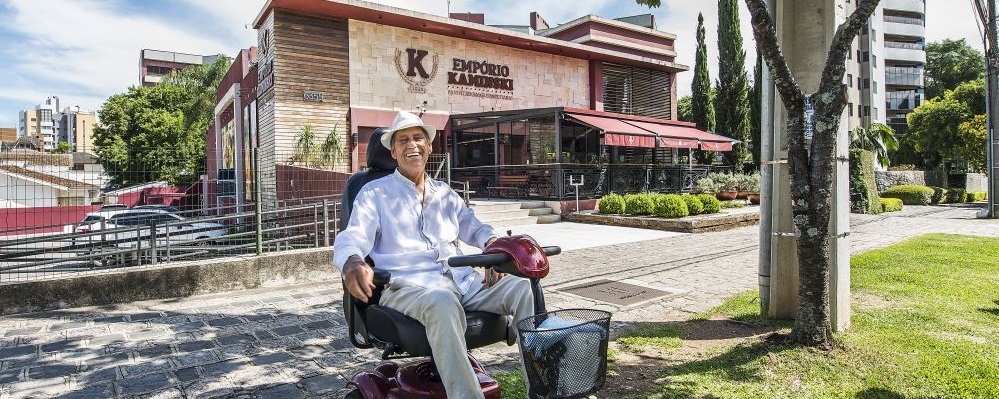 Foto do Nelson Kaminski   no Empório Kaminski . Local: Empório Kaminski na avenida Sete de Setembro no Batel .