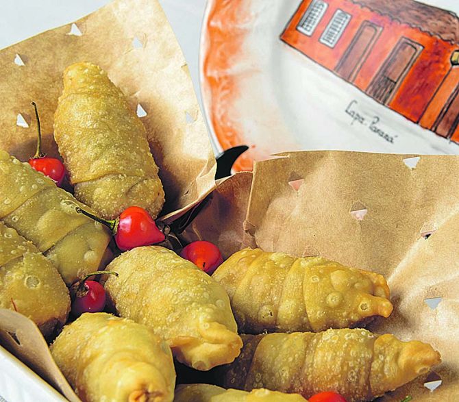 A coxinha de farofa lapeana (R$ 15), do chef Reinhard Pfeiffer, será um dos pratos do evento. Foto: divulgação