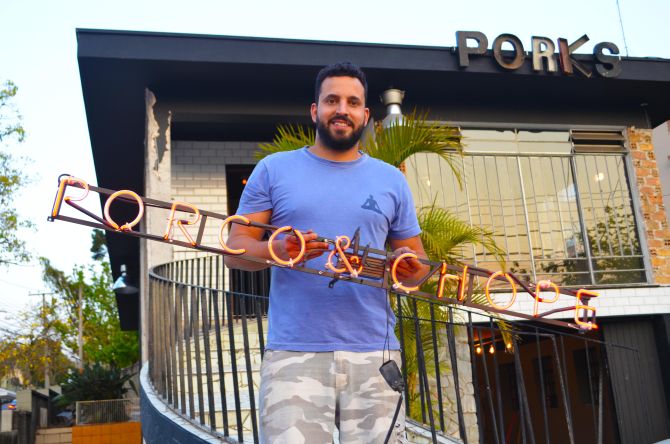José Araújo Neto é sócio-proprietário do Porks. Foto: Divulgação. José Araújo Neto é sócio-proprietário do Porks. Foto: Divulgação.