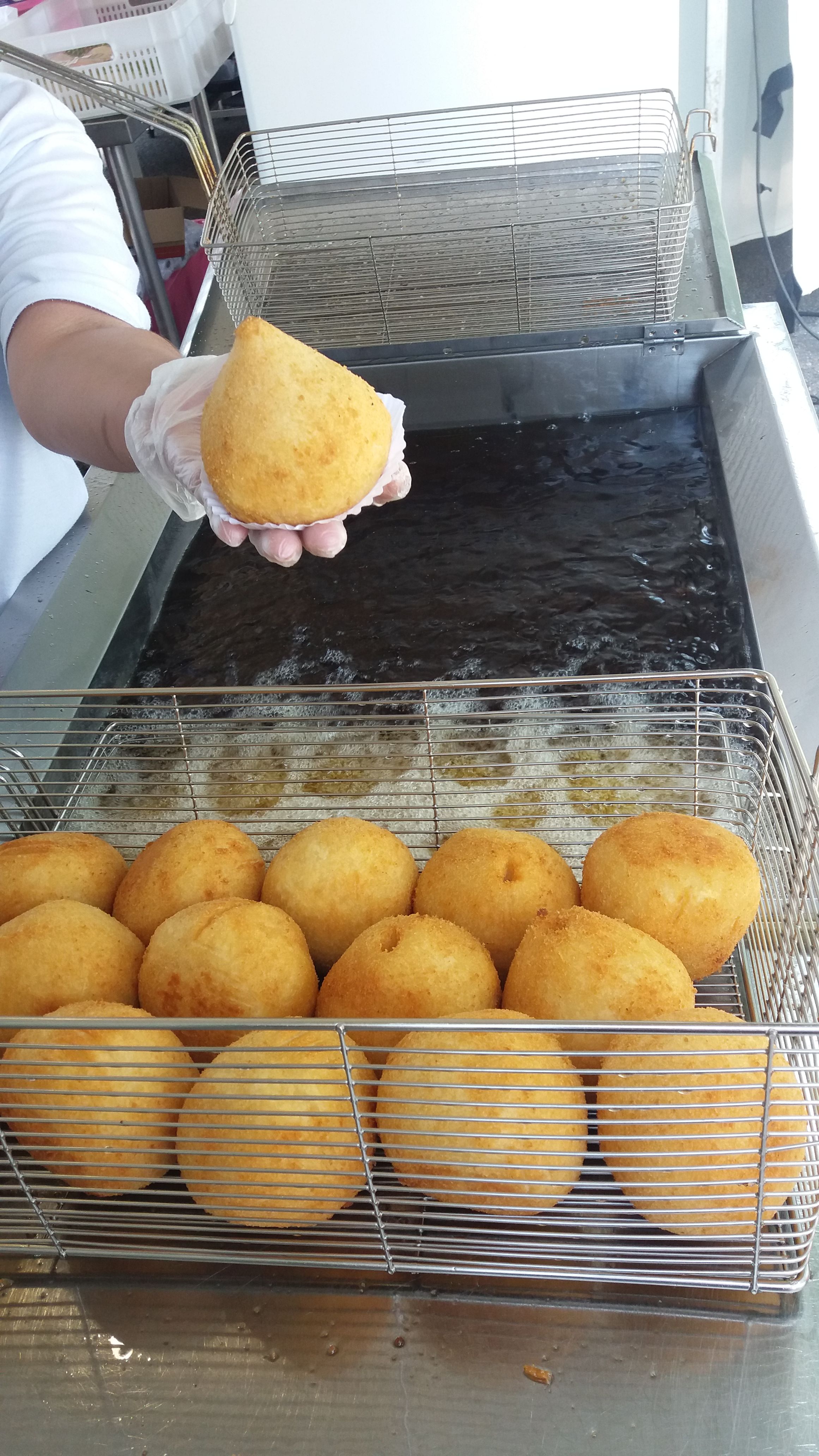 Coxinha de catupiry. Foto: Sandro Moser/gazeta do Povo.