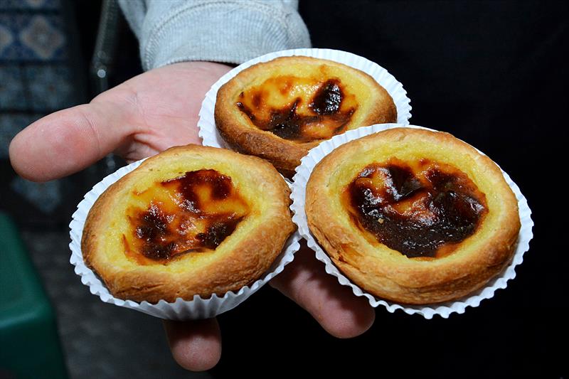 Pastel de Belém (R$ 5). Foto Levy Ferreira/Prefeitura de Curitiba. Pastel de Belém (R$ 5). Foto Levy Ferreira/Prefeitura de Curitiba.