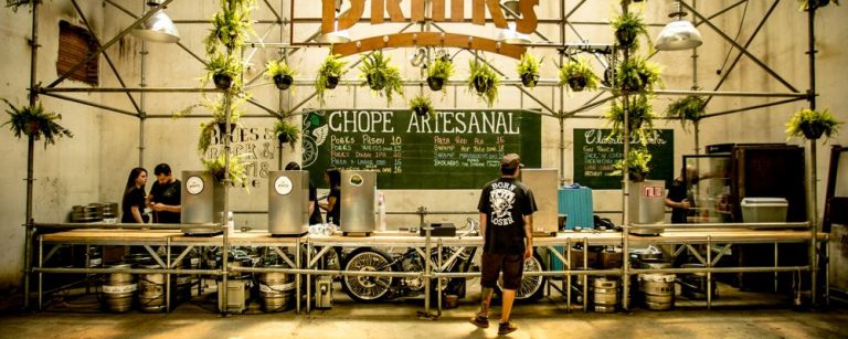 Bar Circuito Lama, Chope e Brasa tem uma pista dirty track. Foto: Ebraim Martini/Divulgação