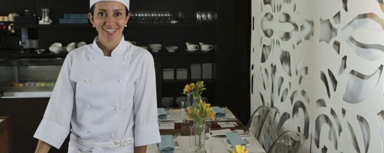 Chef Kika Marder, do Sel et Sucre. Roberto Dziura Jr/ Gazeta do Povo.
