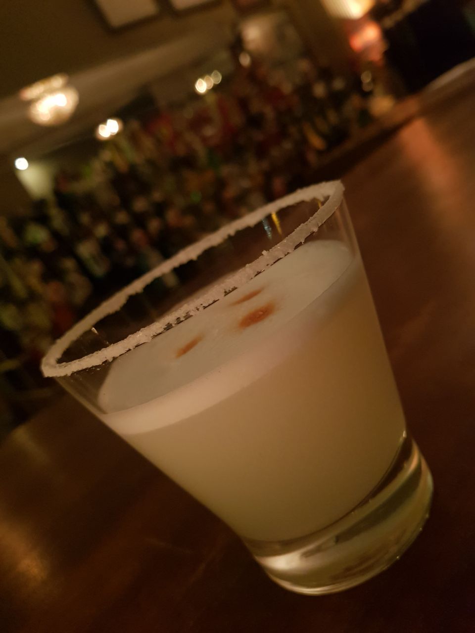 Potosi Pisco Sour do Ernesto Ristorante. Potosi Pisco Sour do Ernesto Ristorante.