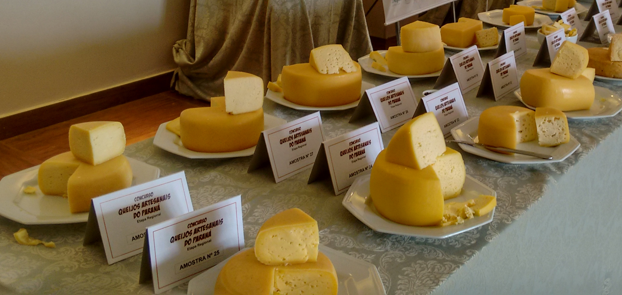 Concurso promovido pela Emater quer mapear a produção artesanal de queijos no Paraná. Foto: Emater Concurso promovido pela Emater quer mapear a produção artesanal de queijos no Paraná. Foto: Emater