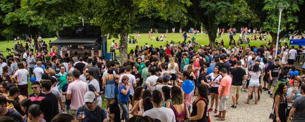 Way Beer promove o The Brazilian Way no MON. Foto: Divulgação.