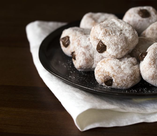 Mini donut recheado com Nutella sai por R$ 2,70 a unidade.. Foto: Divulgação Mini donut recheado com Nutella sai por R$ 2,70 a unidade.. Foto: Divulgação