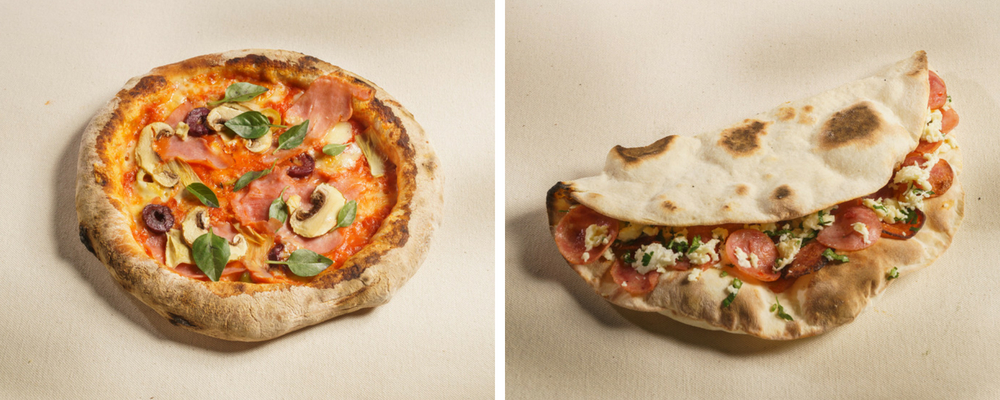 Novidade no Batel: pizzas individuais e piadinas para comer com as mãos Novidade no Batel: pizzas individuais e piadinas para comer com as mãos