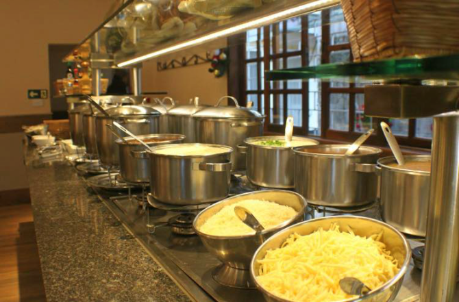 Buffet livre de sopas e massas por R$ 29. Foto: Divulgação Buffet livre de sopas e massas por R$ 29. Foto: Divulgação