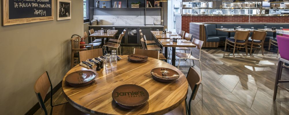 Já aberto em soft opening, Jamie’s Italian tem data para inauguração oficial Já aberto em soft opening, Jamie’s Italian tem data para inauguração oficial