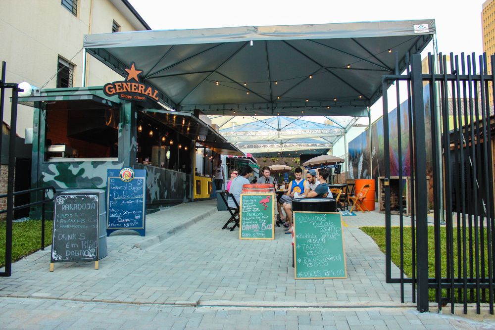 Pátio Faivre, vila gastronômica no centro de Curitiba. Foto: Divulgação Pátio Faivre, vila gastronômica no centro de Curitiba. Foto: Divulgação