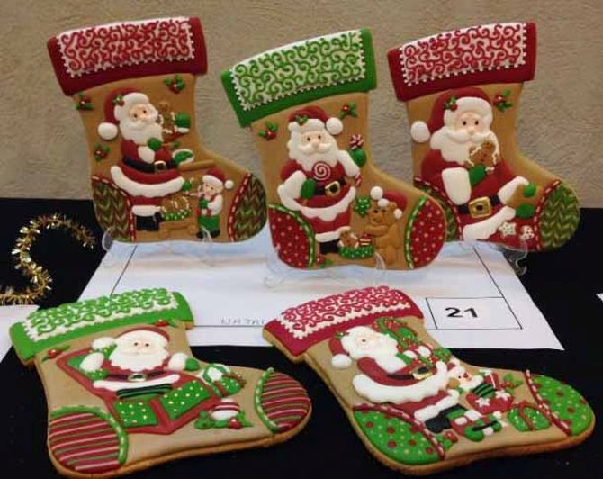 Biscoito vencedor do concurso de 2017. Foto: Divulgação Biscoito vencedor do concurso de 2017. Foto: Divulgação