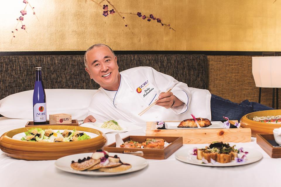Chef Nobu Matsuhisa. Foto: Divulgação / Facebook. Chef Nobu Matsuhisa. Foto: Divulgação / Facebook.