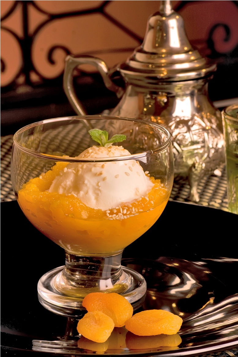 Sorvetes com sabores especiais no Oriente Árabe. Foto: Divulgação Sorvetes com sabores especiais no Oriente Árabe. Foto: Divulgação