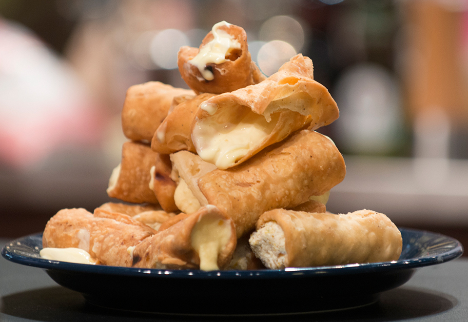 Torre de canollis que eliminou André R. Foto: Carlos Reines/Band