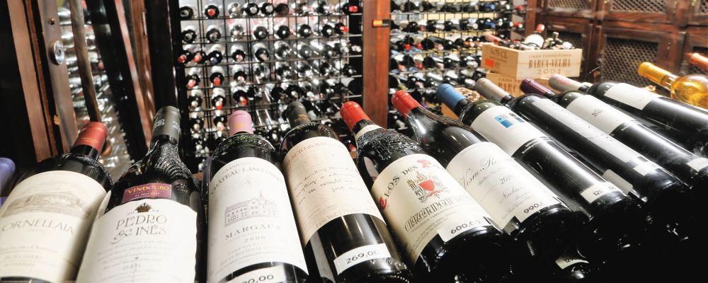 Vindouro Vinhos e Bistrô.
Adega.
Curitiba, 27/08/2012
Foto: Michel Willian/Divulgação.