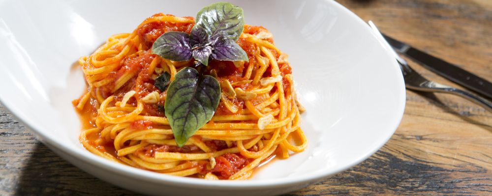 PaneOlio massa macarrão