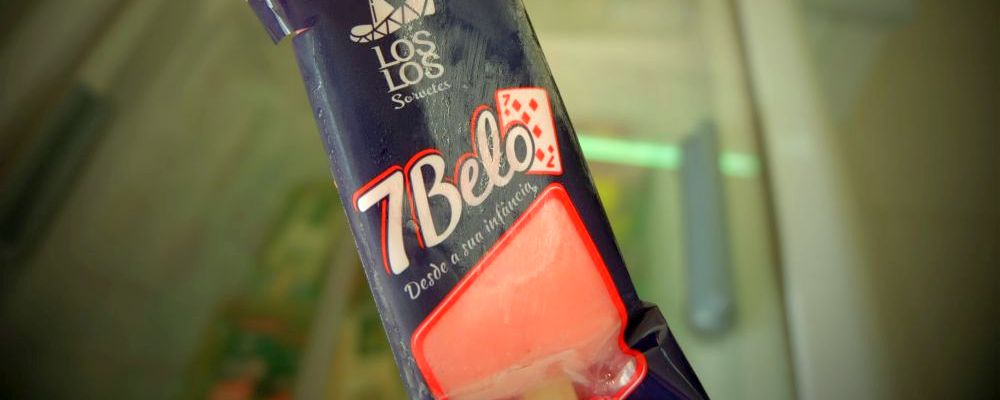 Sorvete sabor bala 7 Belo. Foto: Aline Torres/Gazeta do Povo.