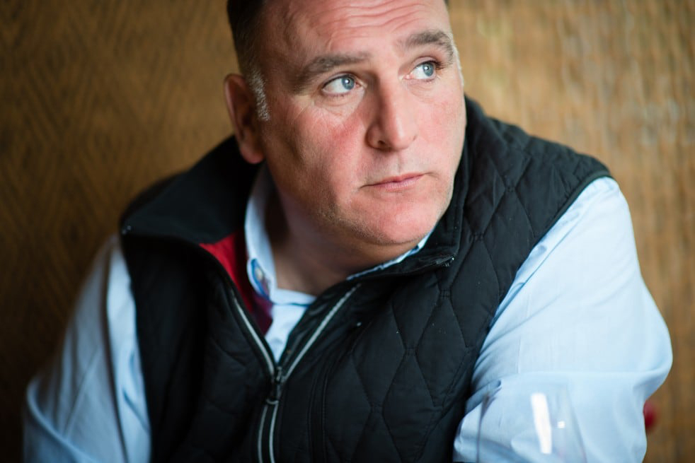 O chef Jose Andrés 
foi nomeado para o Nobel da Paz de 2019. Foto: Sarah L. Voisin/The Washington Post.

