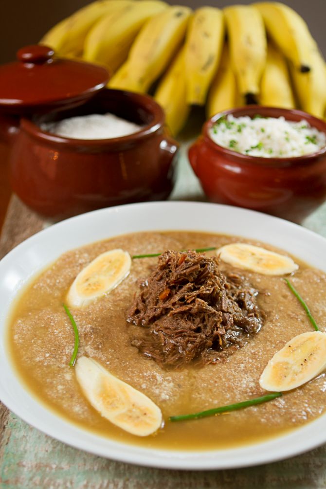 Barreado com banana. Foto: Daniela Carvalho/Divulgação Barreado com banana. Foto: Daniela Carvalho/Divulgação