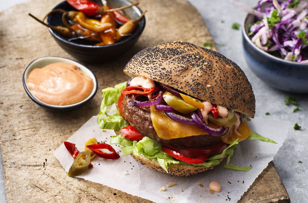 O hambúrguer vegetal da Nestlé começa a ser vendido ainda neste mês na Europa. Foto: Garden Gourmet/divulgação. O hambúrguer vegetal da Nestlé começa a ser vendido ainda neste mês na Europa. Foto: Garden Gourmet/divulgação.