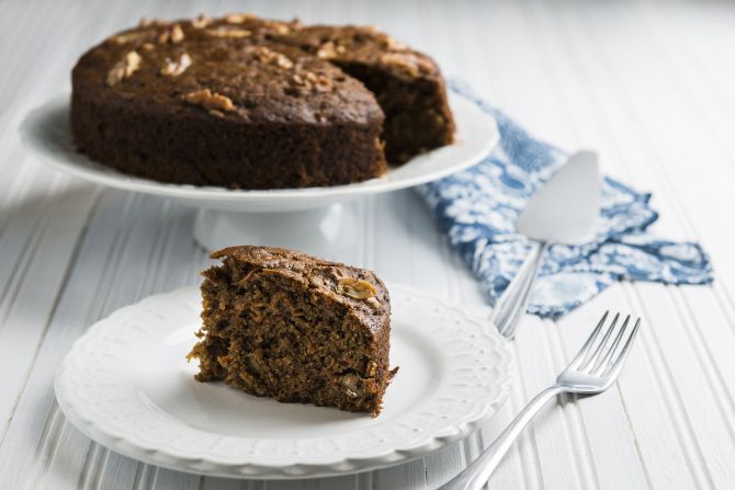 Bolo de cenoura americano - carrot cake