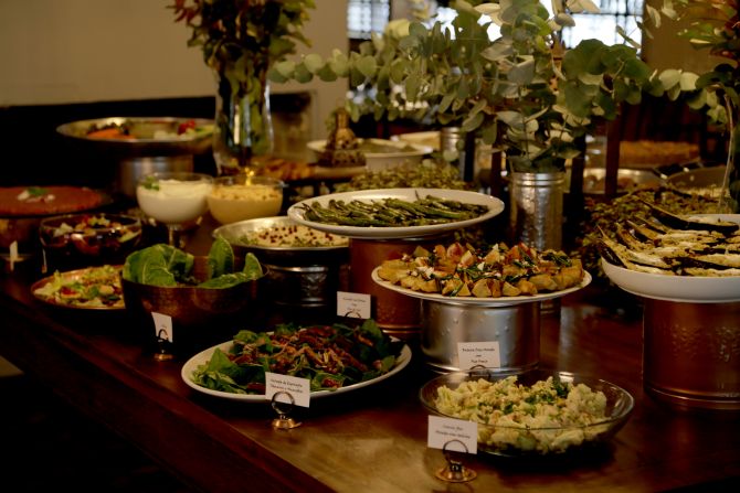 Mesa gastronômica do Oriente Árabe. Foto: Divulgação. Mesa gastronômica do Oriente Árabe. Foto: Divulgação.