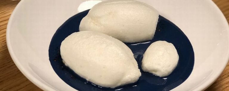 Ovos nevados de jenipapo e cumaru do Corrutela. Foto: Vania Krekniski/Arquivo pessoal