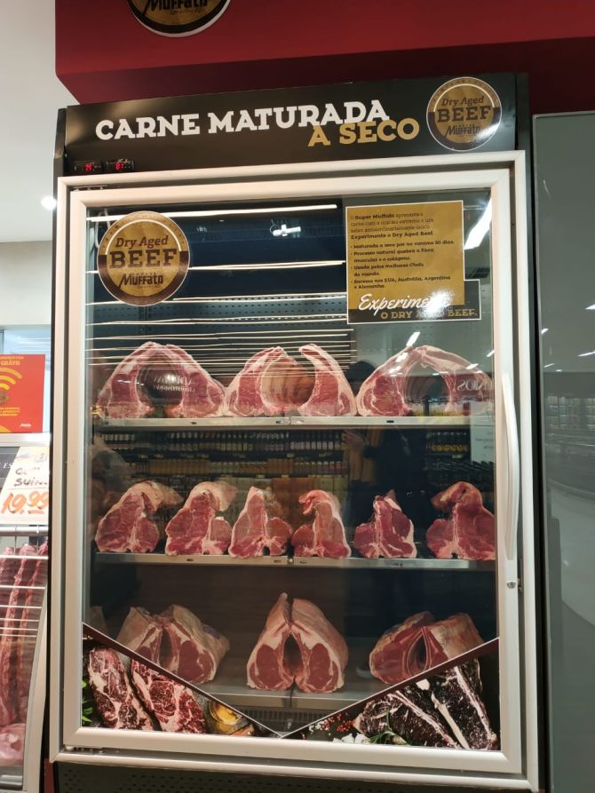Cabine Dry Aged. Foto: Marina Mori / Gazeta do Povo Cabine Dry Aged. Foto: Marina Mori / Gazeta do Povo
