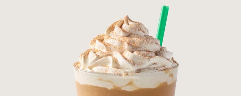 Pumpkin Spice da Starbucks, preparado frio. Foto: Divulgação