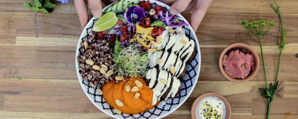 Buda Bowl do Greengo Vegetariano. Foto: Divulgação. 