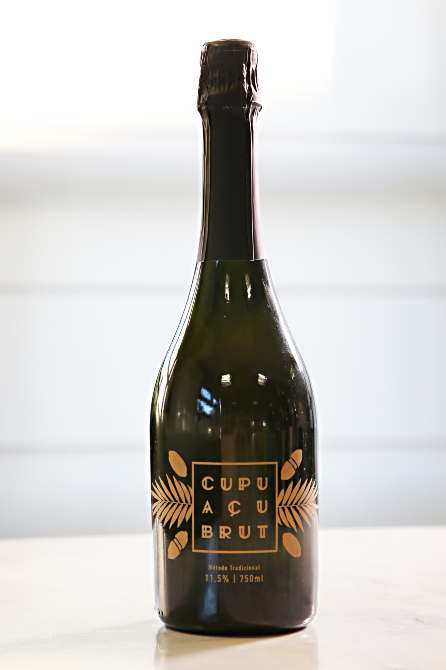 Cupuaçu Brut, da Morada Cia Etílica. Foto: Divulgação. Cupuaçu Brut, da Morada Cia Etílica. Foto: Divulgação.