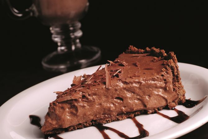 Tradicional torta mousse do Café Zurich. Foto: Divulgação Tradicional torta mousse do Café Zurich. Foto: Divulgação