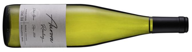 Edição única da Aurora traz um riesling itálico cultivado na região de Pinto Bandeira, que detém Indicação de Procedência desde 2010. Foto: Divulgação Edição única da Aurora traz um riesling itálico cultivado na região de Pinto Bandeira, que detém Indicação de Procedência desde 2010. Foto: Divulgação