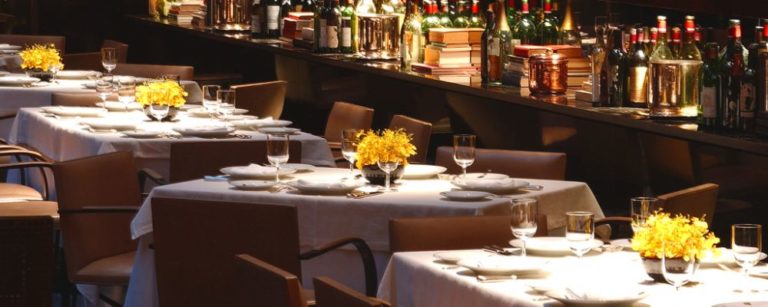 Salão do restaurante Fasano, em São Paulo. Foto: Divulgação