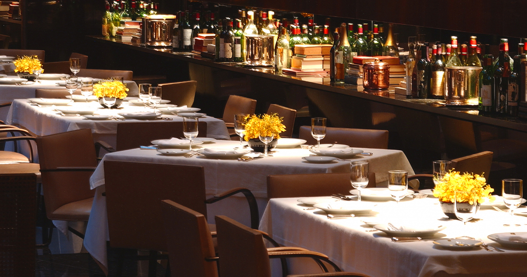 Salão do restaurante Fasano, em São Paulo. Foto: Divulgação Salão do restaurante Fasano, em São Paulo. Foto: Divulgação